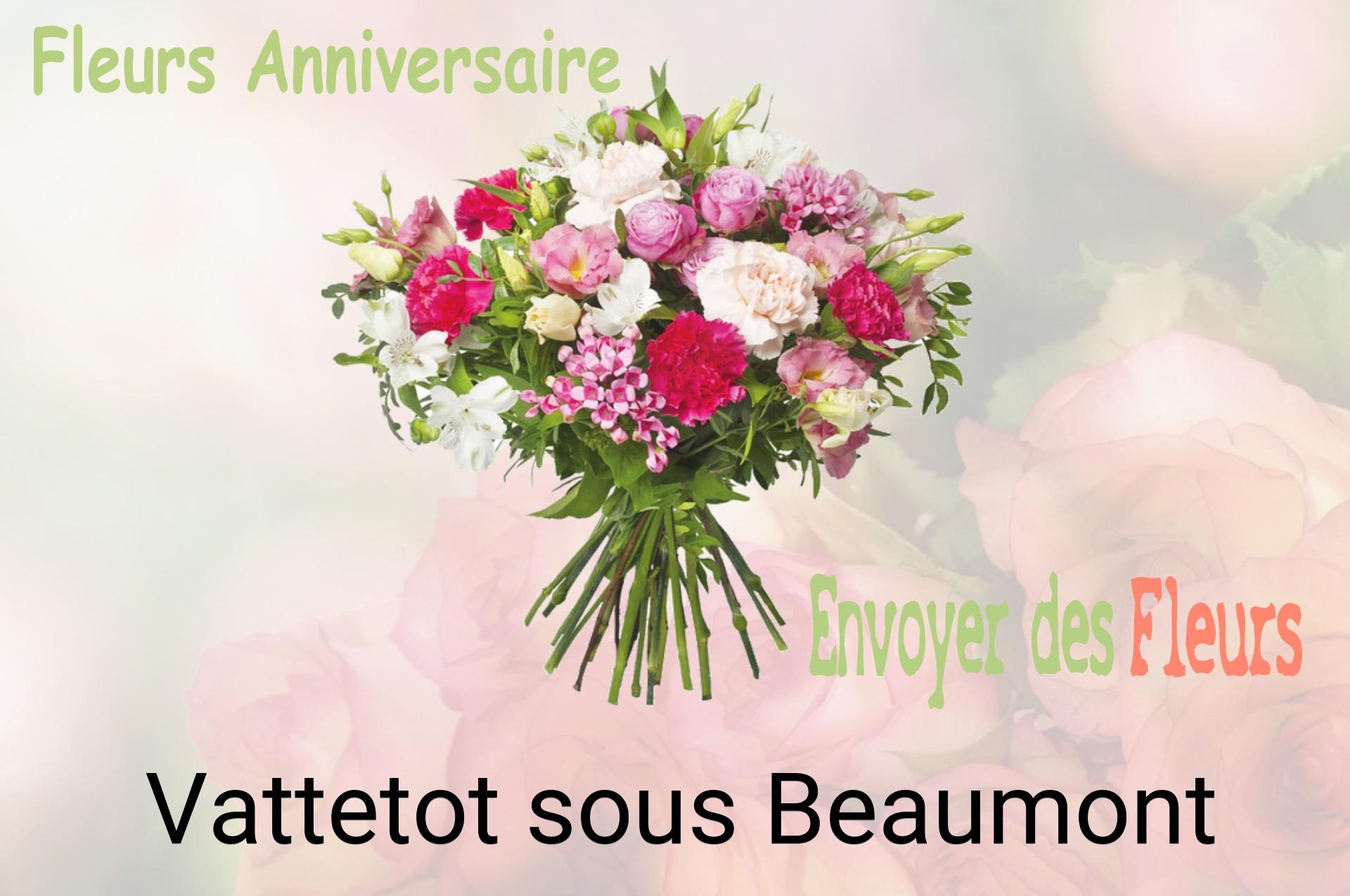 Bouquet de fleurs d’anniversaire livré à Vattetot-sous-Beaumont