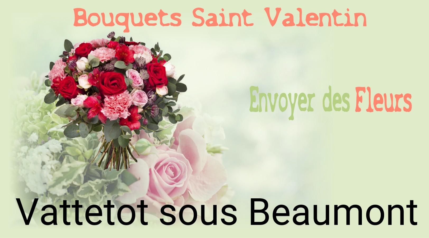 Roses de Saint-Valentin livrées à Vattetot-sous-Beaumont